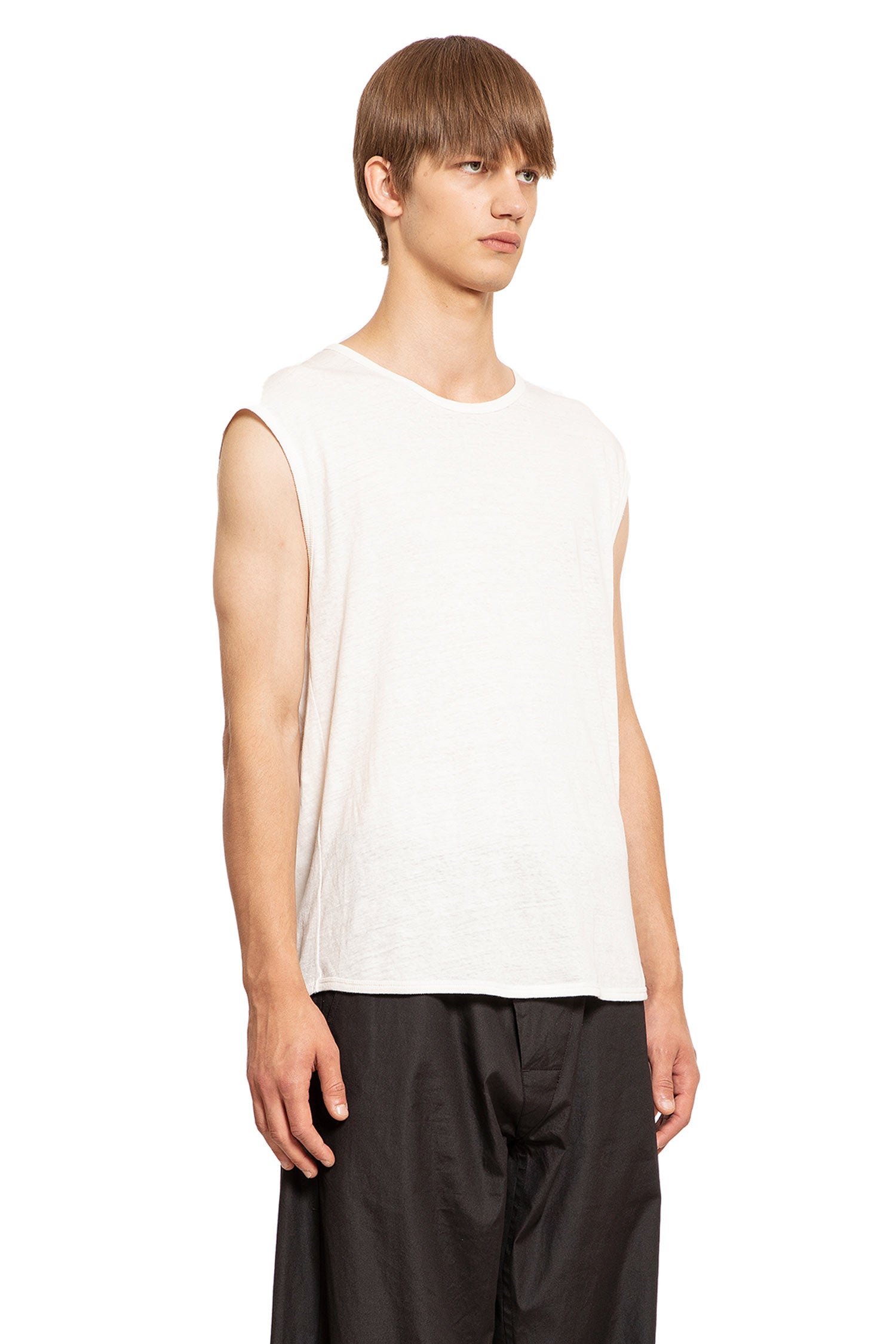 JAN-JAN VAN ESSCHE MAN OFF-WHITE T-SHIRTS & TANK TOPS