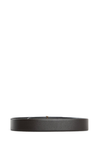Soft Grain Leather T Icon Belt