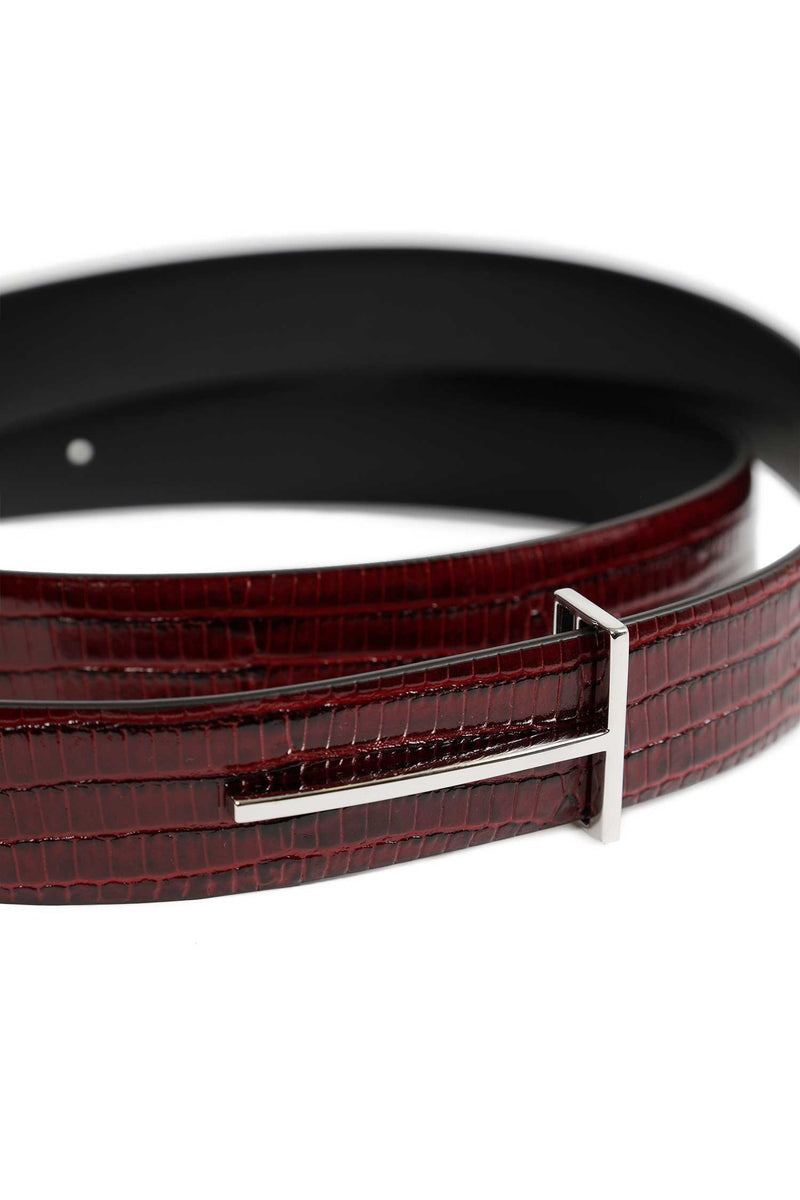 TOM FORD Printed Tejus Reversible T Belt man