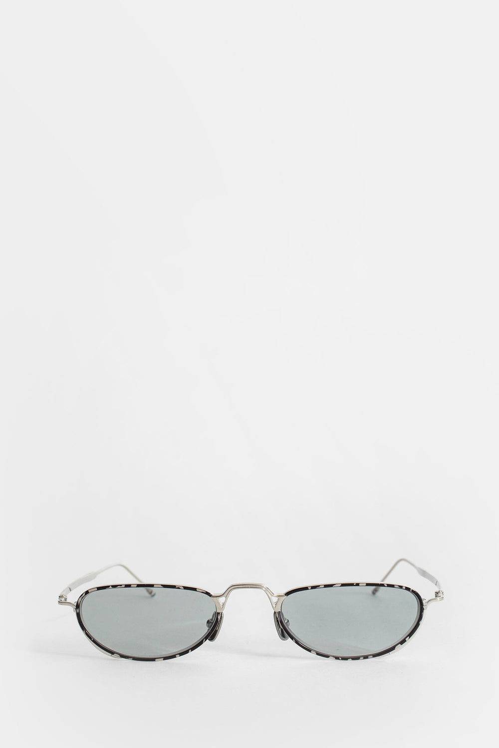 THOM BROWNE UNISEX SILVER EYEWEAR