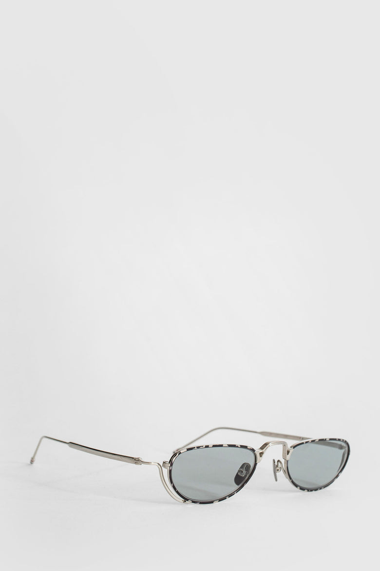 THOM BROWNE UNISEX SILVER EYEWEAR