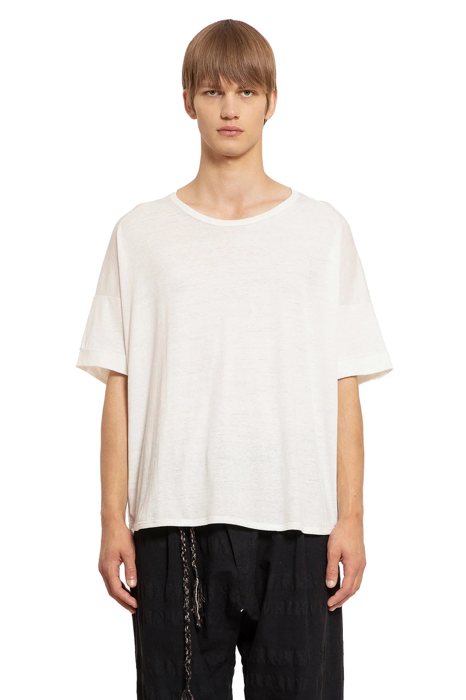 JAN-JAN VAN ESSCHE MAN OFF-WHITE T-SHIRTS & TANK TOPS - Antonioli.eu