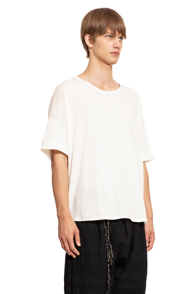 JAN-JAN VAN ESSCHE MAN OFF-WHITE T-SHIRTS & TANK TOPS