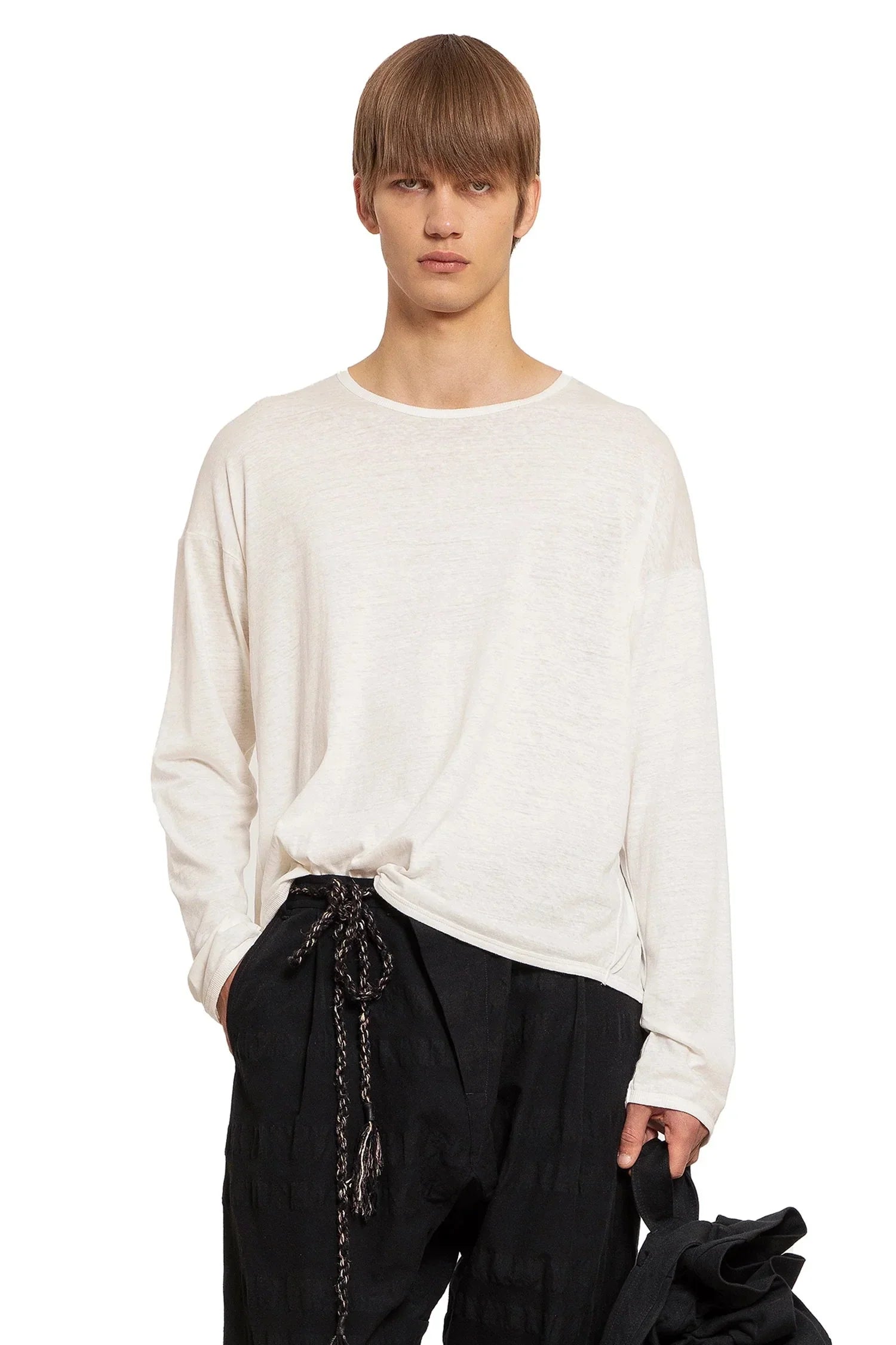 JAN-JAN VAN ESSCHE MAN OFF-WHITE T-SHIRTS & TANK TOPS - Antonioli.eu