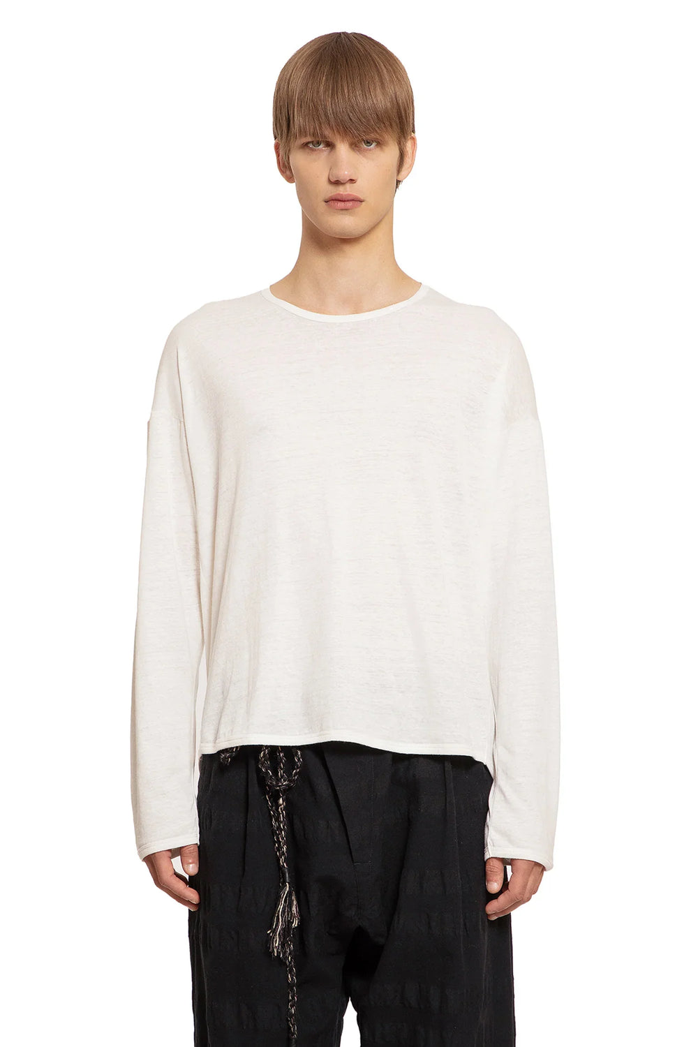 JAN-JAN VAN ESSCHE MAN OFF-WHITE T-SHIRTS & TANK TOPS - Antonioli.eu