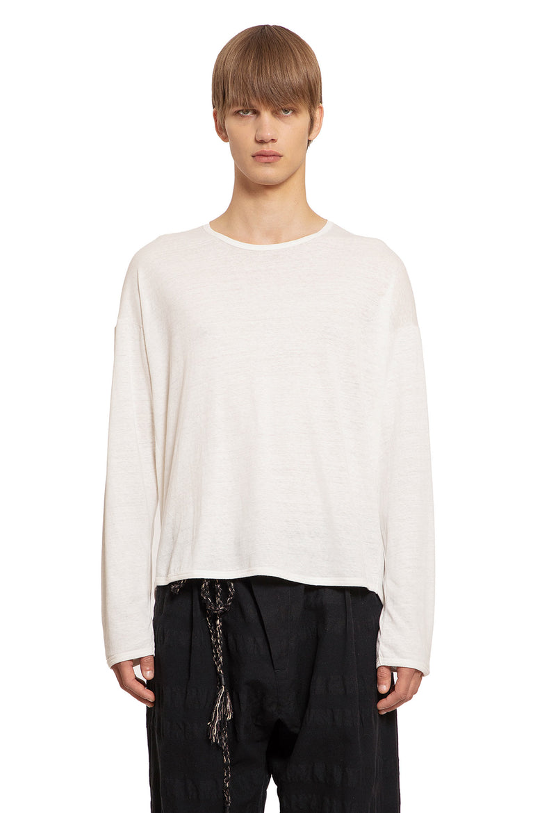 JAN-JAN VAN ESSCHE MAN OFF-WHITE T-SHIRTS & TANK TOPS