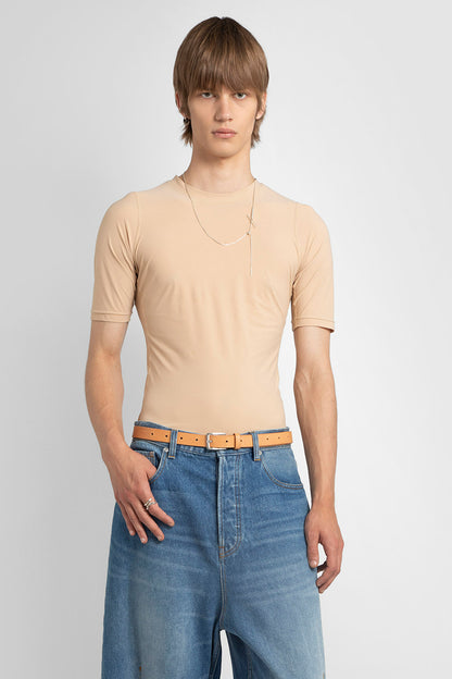 Antonioli KARMUEL YOUNG MAN BEIGE T-SHIRTS & TANK TOPS