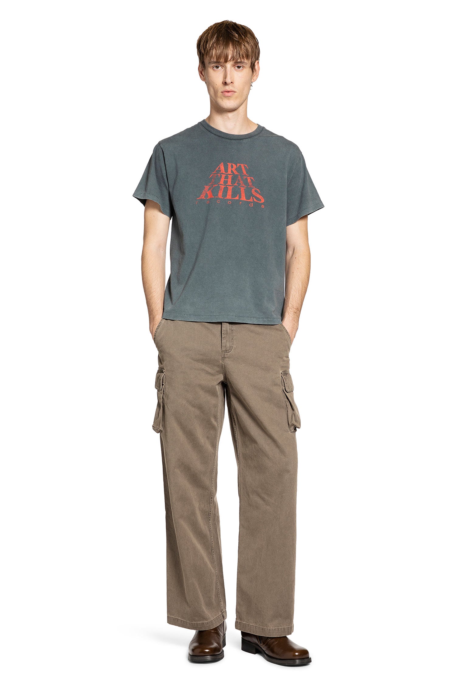 GALLERY DEPT. MAN BLACK T-SHIRTS & TANK TOPS