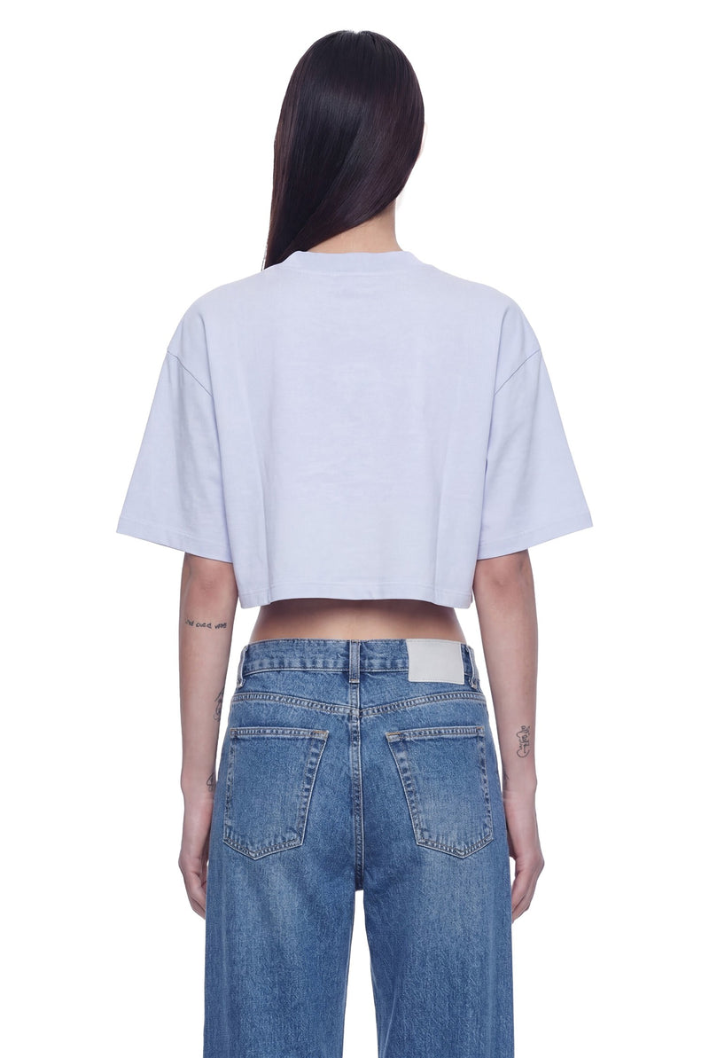 MARNI Cropped Logo T-Shirt woman