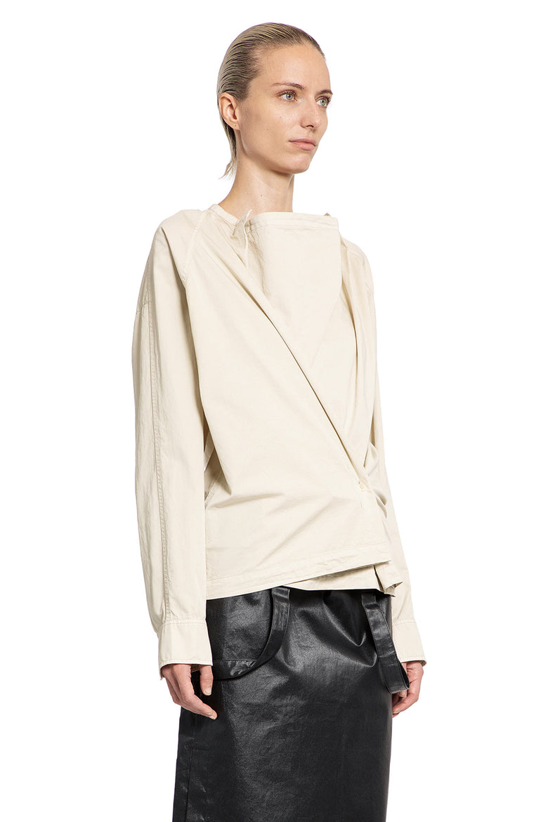 LEMAIRE WOMAN OFF-WHITE TOPS