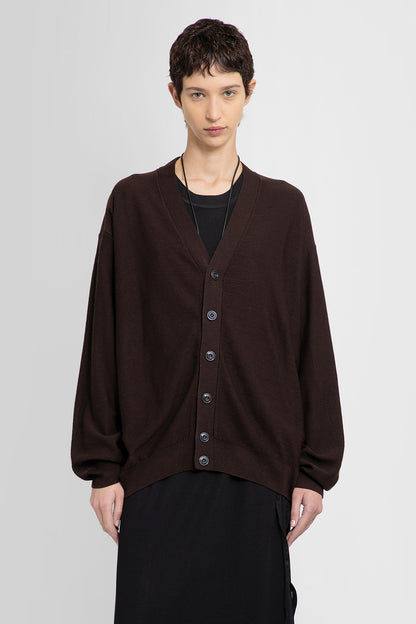 LEMAIRE WOMAN BROWN KNITWEAR