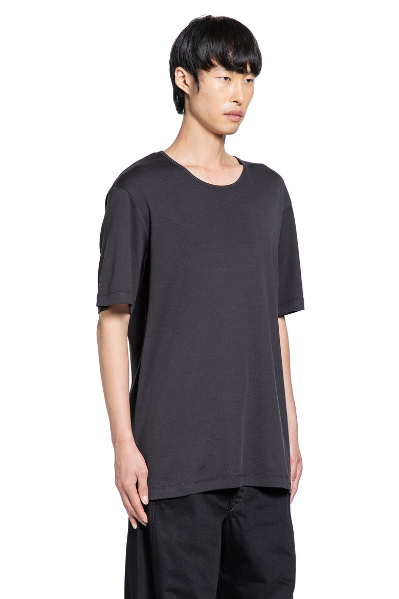 Rib U Neck T-Shirt