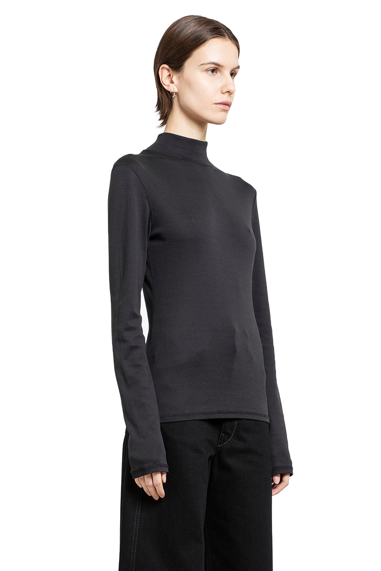 LEMAIRE WOMAN BLACK TOPS