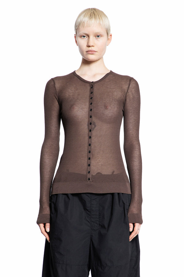 LEMAIRE WOMAN BROWN TOPS