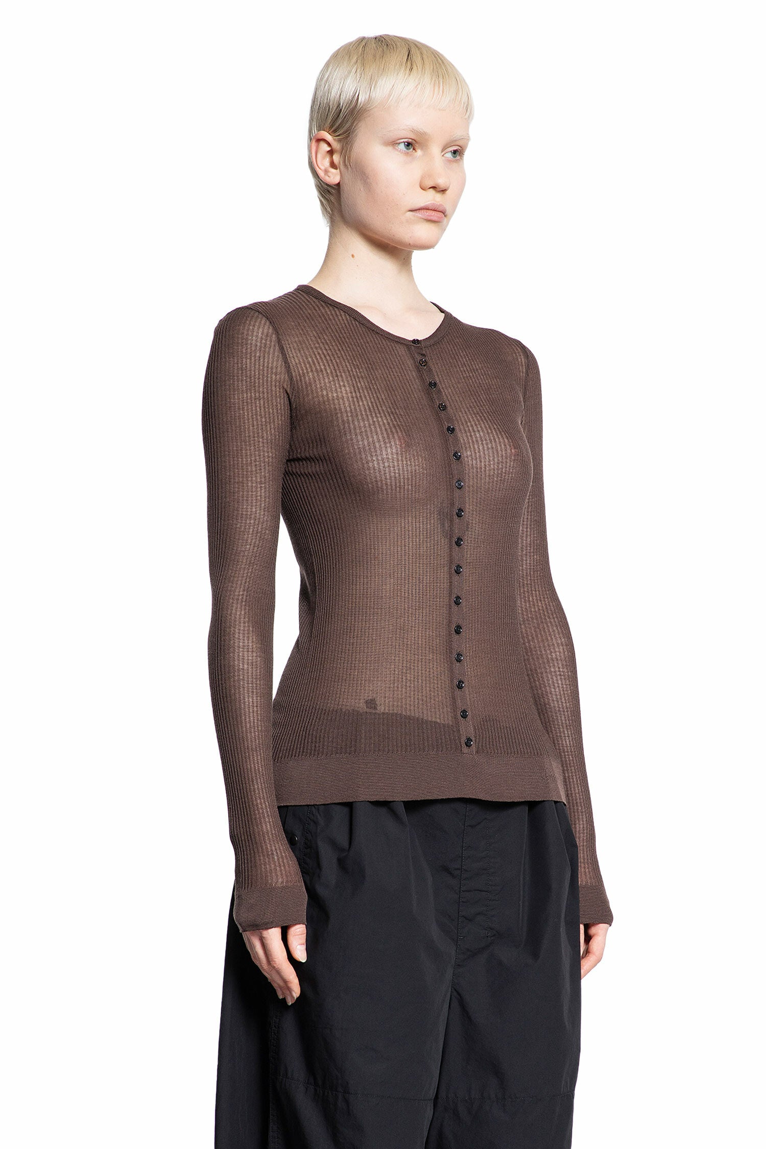 LEMAIRE WOMAN BROWN TOPS