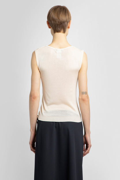 LEMAIRE WOMAN OFF-WHITE T-SHIRTS