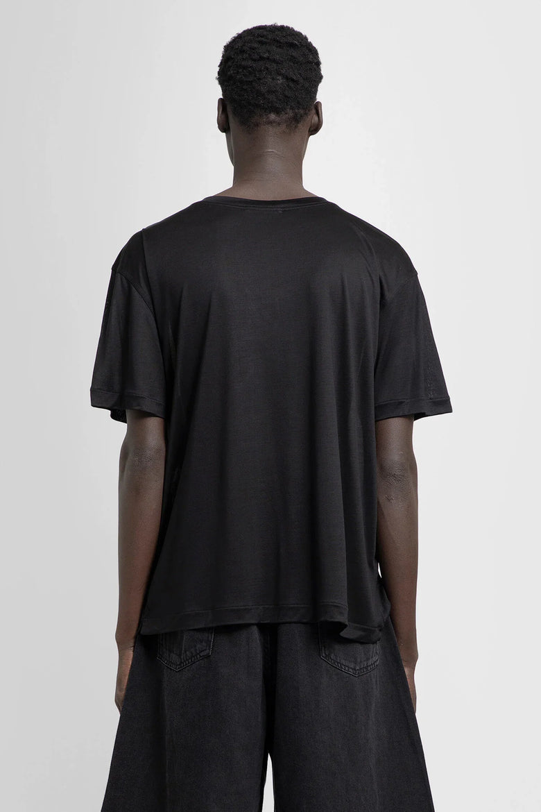 LEMAIRE MAN BLACK T-SHIRTS & TANK TOPS - Antonioli.eu