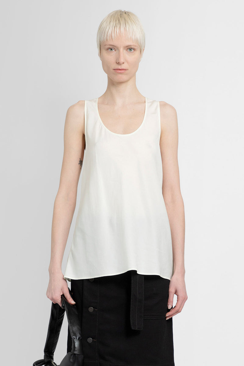 LEMAIRE WOMAN OFF-WHITE T-SHIRTS