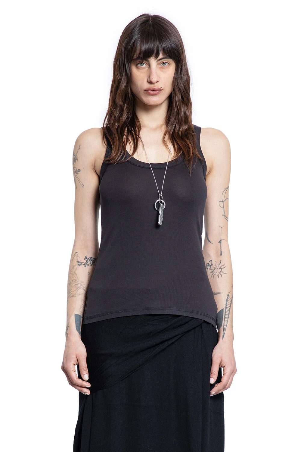 Ribbed tank top - Antonioli.eu