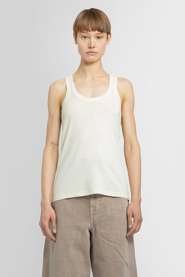 LEMAIRE WOMAN YELLOW TANK TOPS