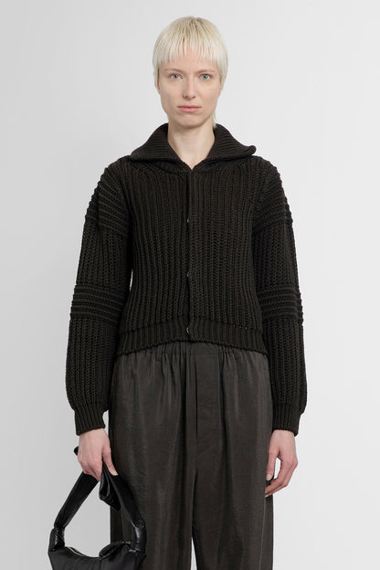 LEMAIRE WOMAN BLACK KNITWEAR