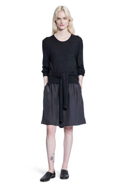trompe d'oleil crewneck knitwear