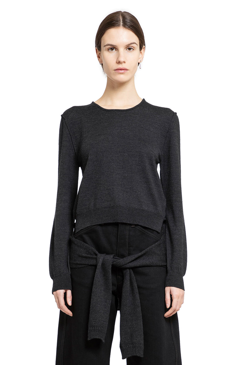 LEMAIRE WOMAN GREY KNITWEAR