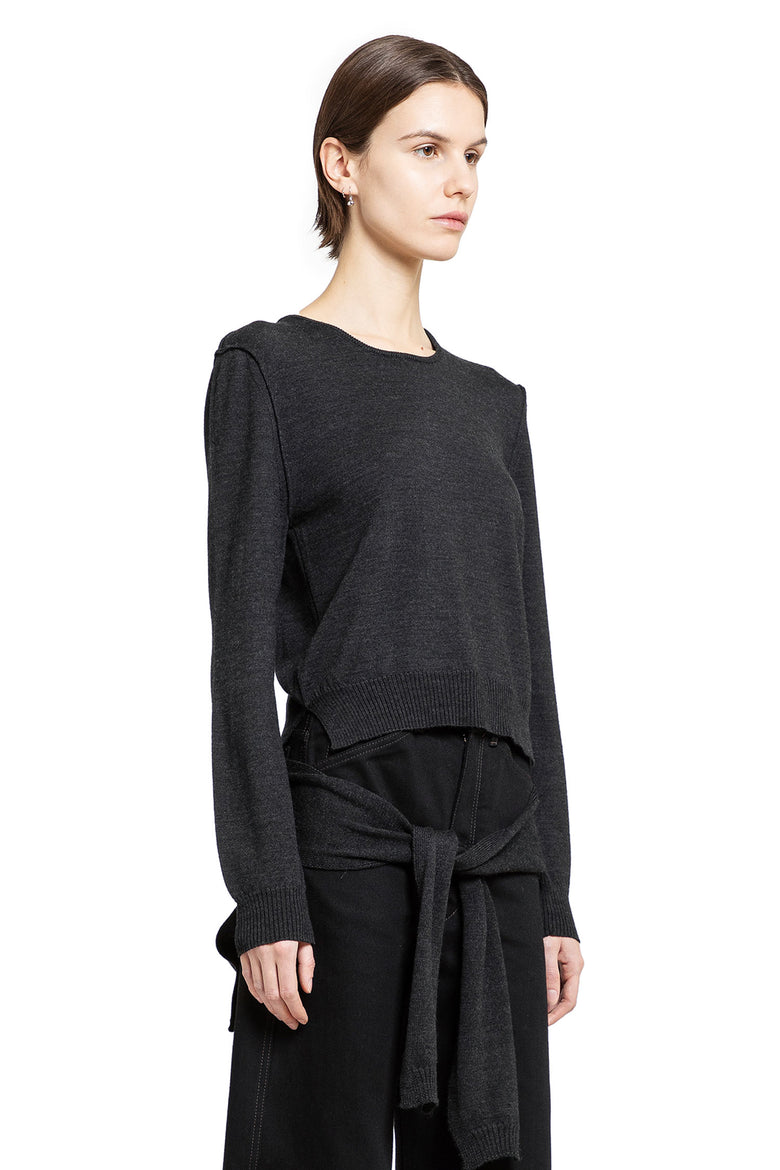 LEMAIRE WOMAN GREY KNITWEAR