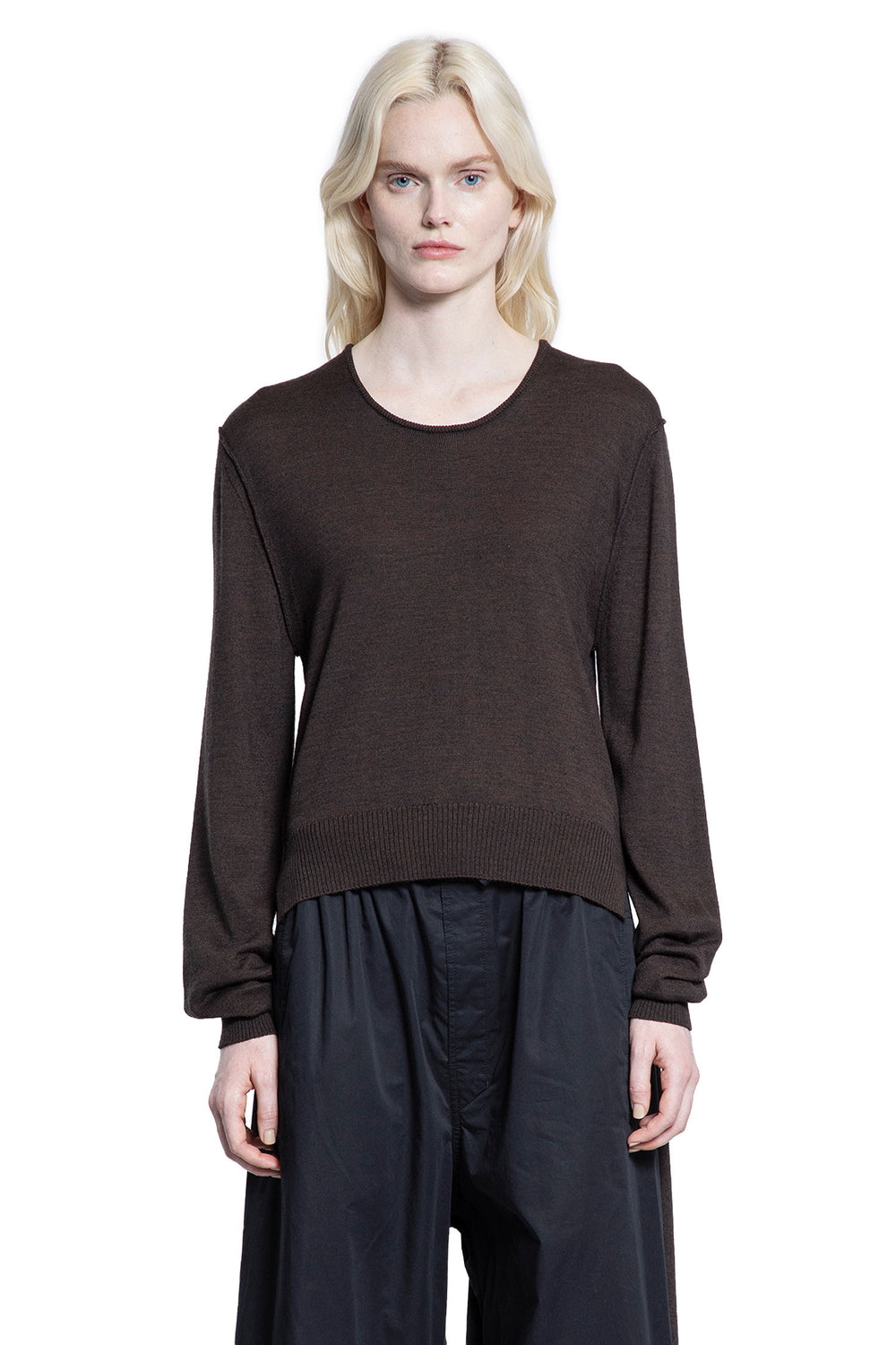 Trompe L'Oeil Crewneck Jumper