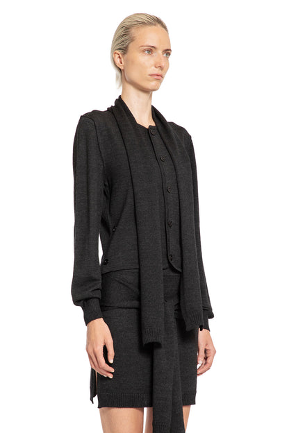 LEMAIRE WOMAN GREY KNITWEAR