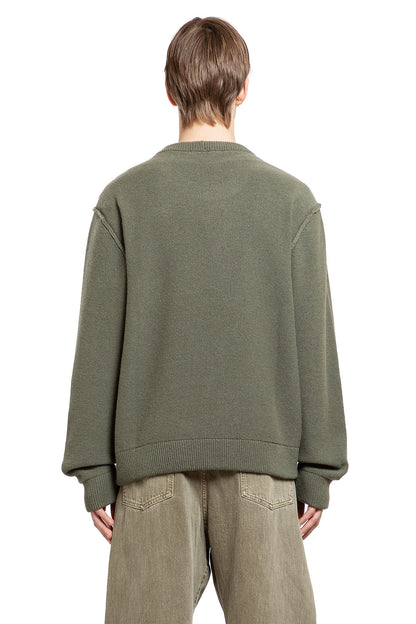 LEMAIRE MAN GREEN KNITWEAR