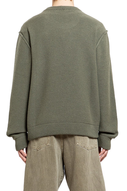 LEMAIRE MAN GREEN KNITWEAR