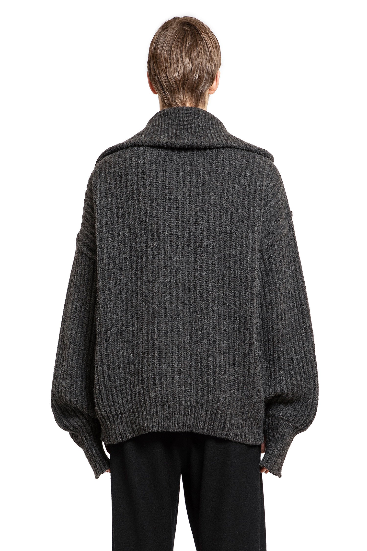LEMAIRE MAN BROWN KNITWEAR