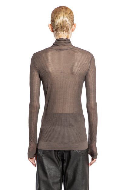 LEMAIRE WOMAN BROWN TOPS