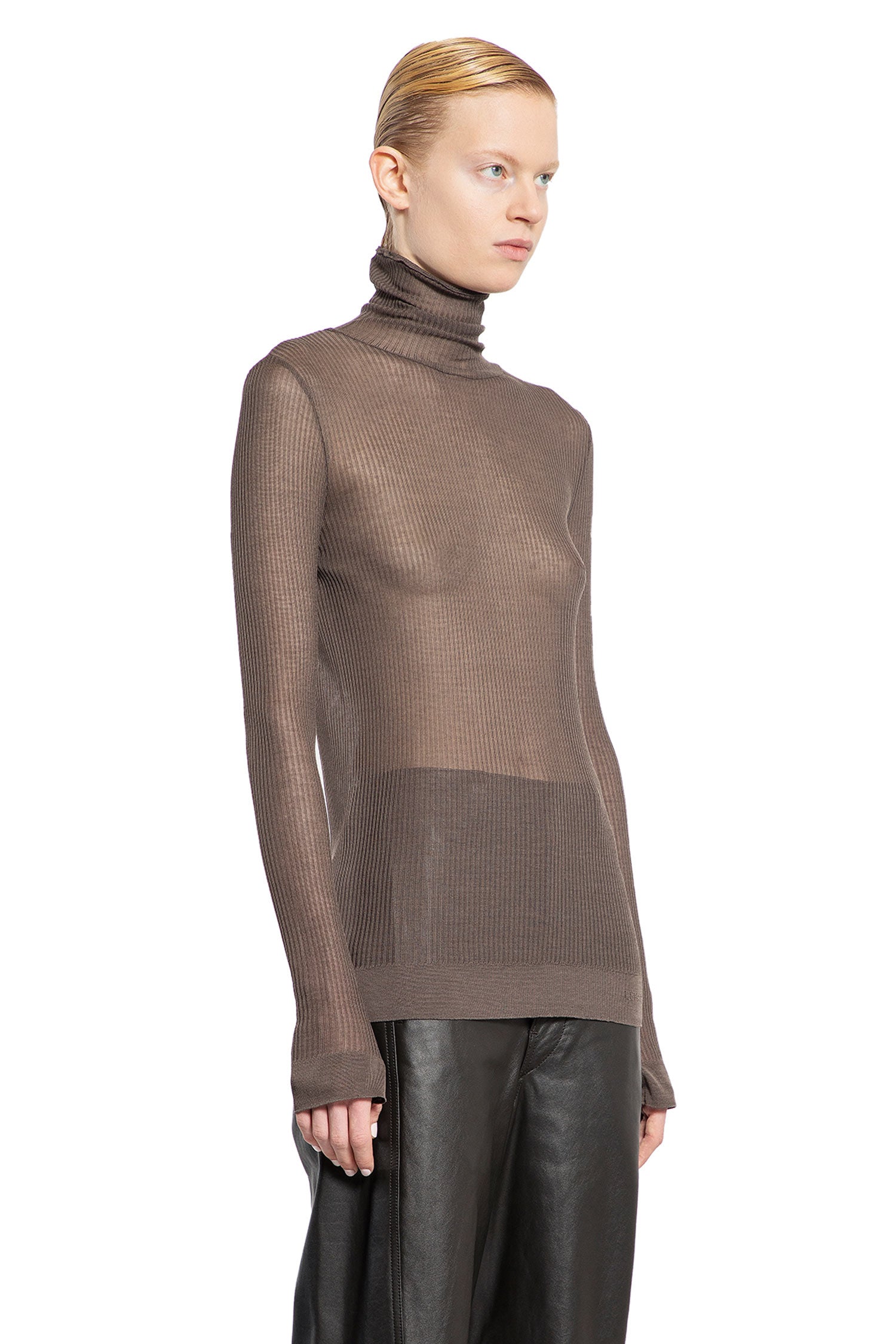 LEMAIRE WOMAN BROWN TOPS