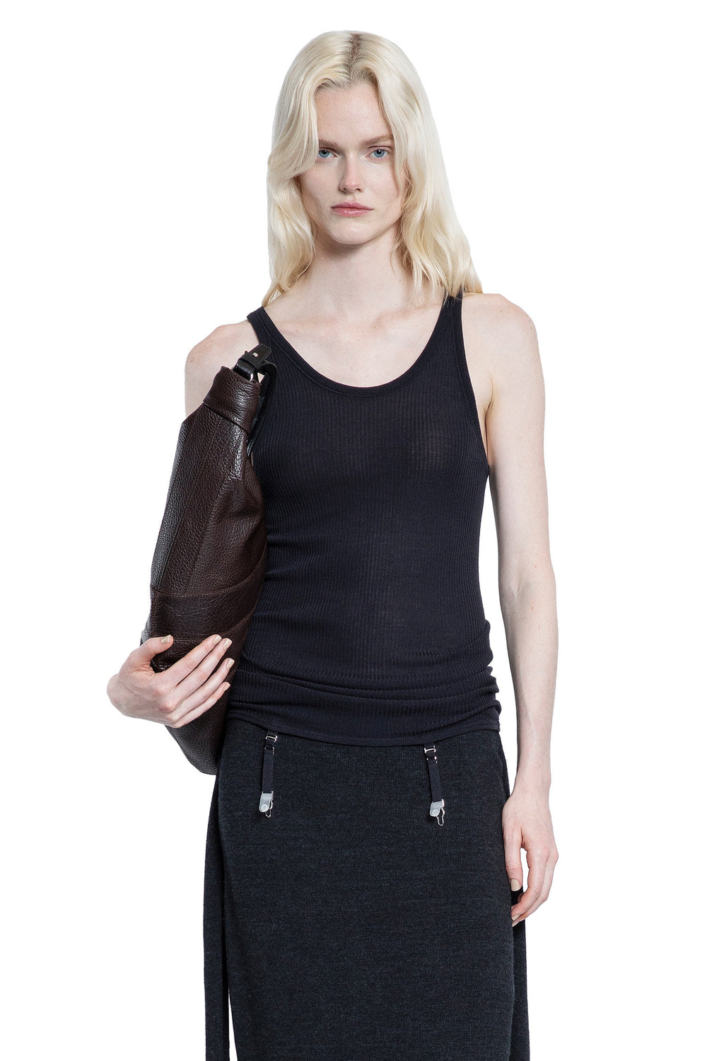 LEMAIRE Sleeveless Tank Top with Suspenders woman