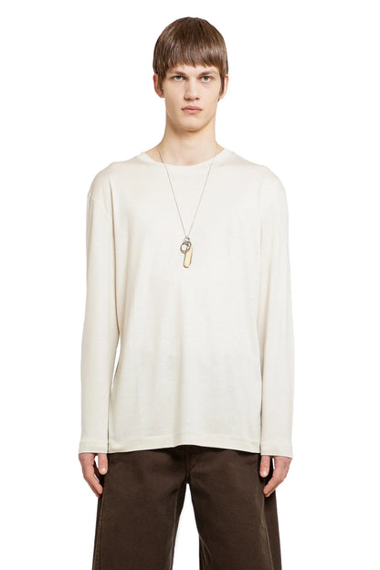 Antonioli LEMAIRE MAN OFF-WHITE T-SHIRTS & TANK TOPS