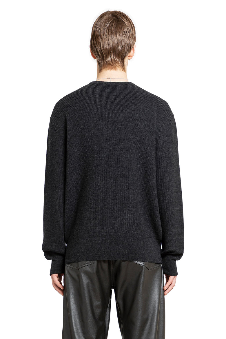 LEMAIRE MAN GREY KNITWEAR