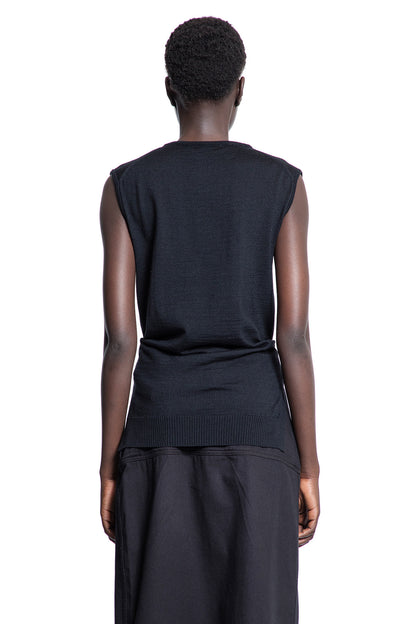 LEMAIRE WOMAN BLACK VESTS