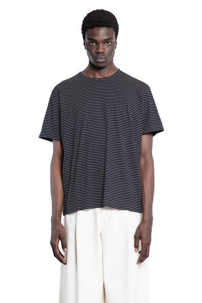 LEMAIRE MAN BLACK&WHITE T-SHIRTS & TANK TOPS