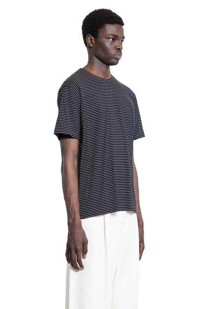 LEMAIRE MAN BLACK&WHITE T-SHIRTS & TANK TOPS