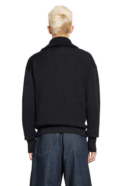 LEMAIRE MAN BLACK SWEATSHIRTS