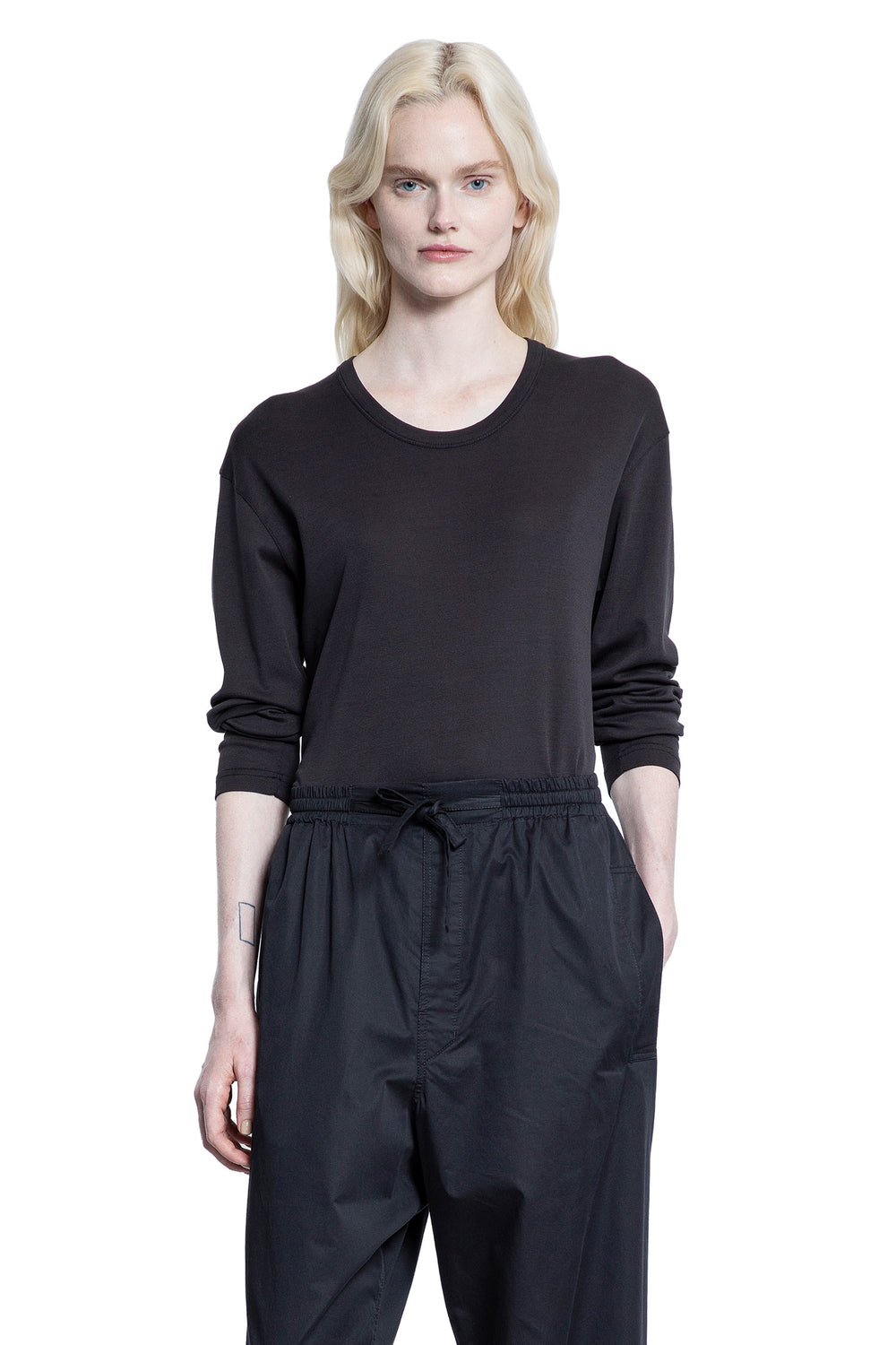 LEMAIRE Rib Long Sleeve Top woman