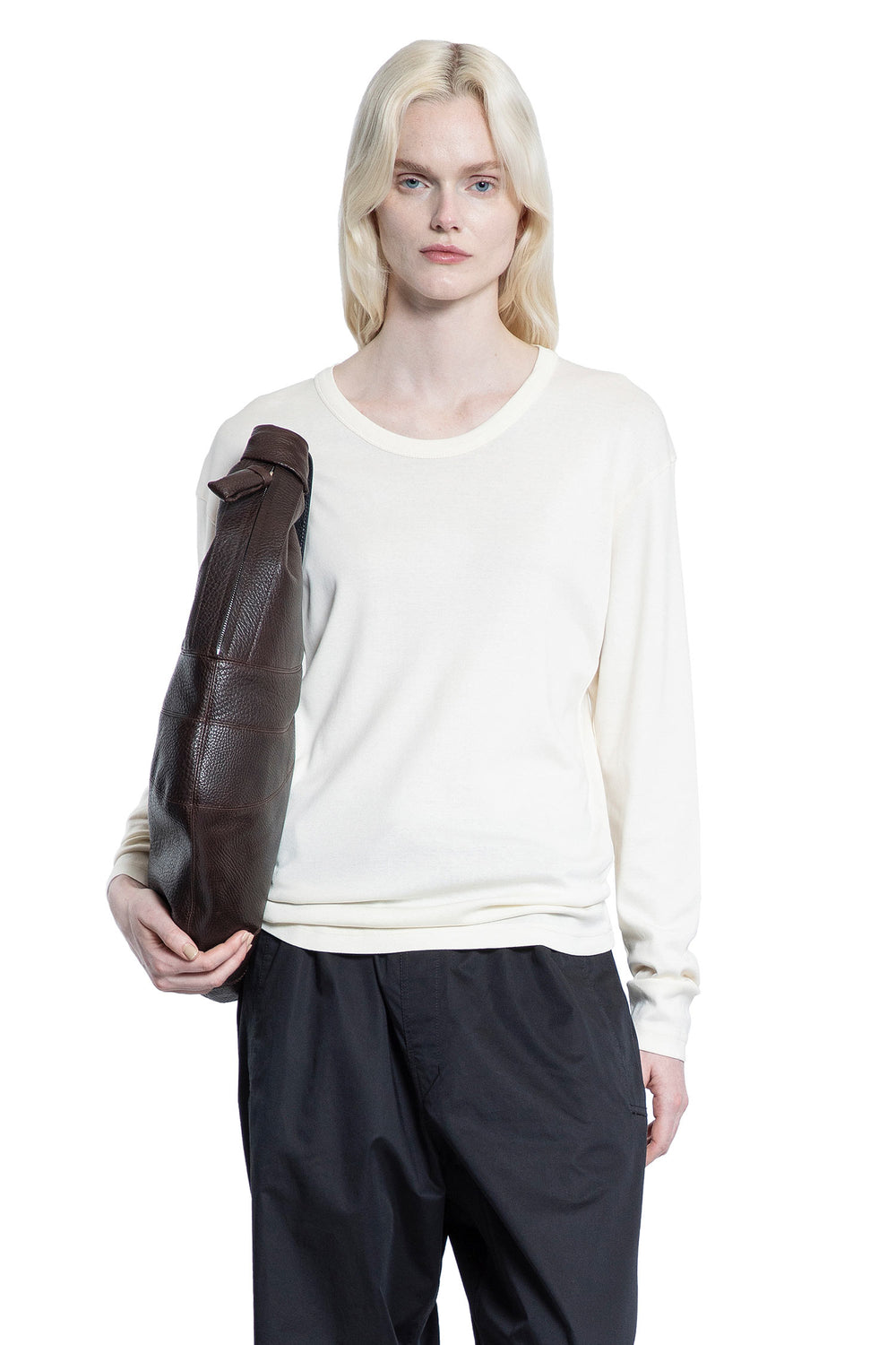 LEMAIRE Rib Long Sleeve Top woman