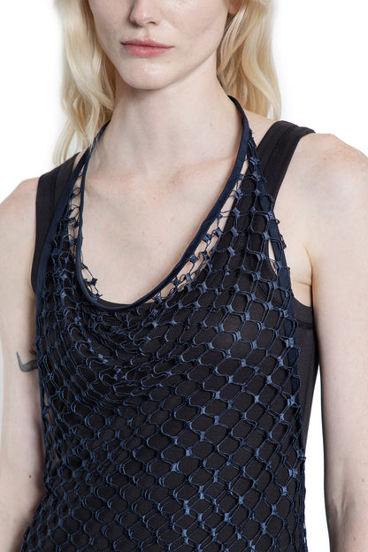 Fishnet Halterneck Top