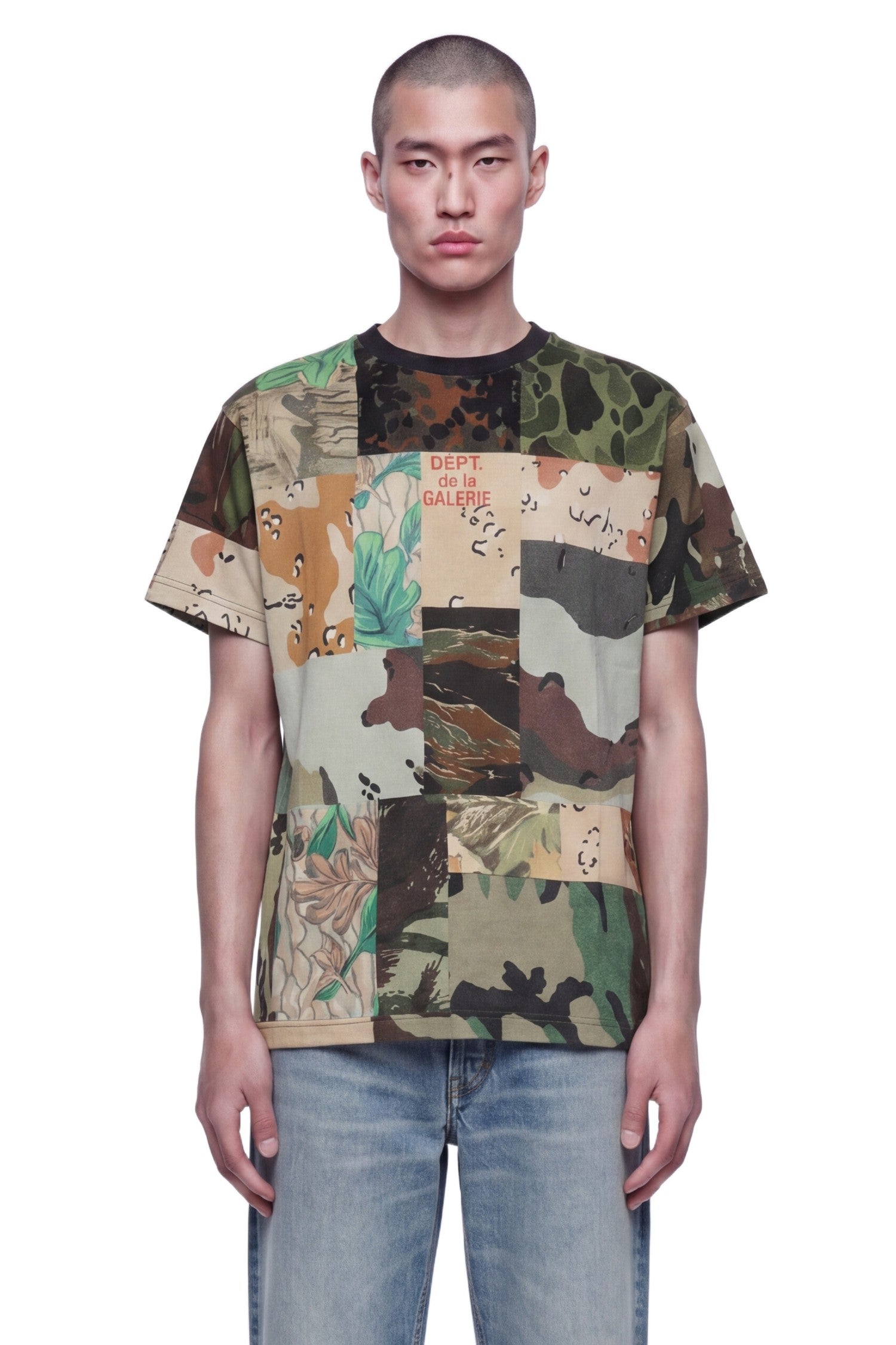 Mixed Camo Tee