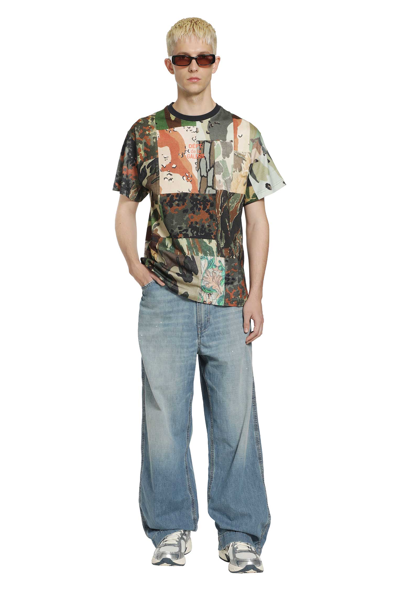 GALLERY DEPT. Mixed Camo Tee man