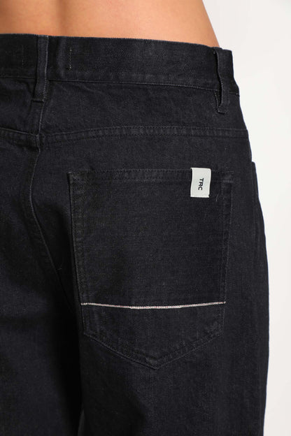 Wide Leg 5 Pocket Jeans