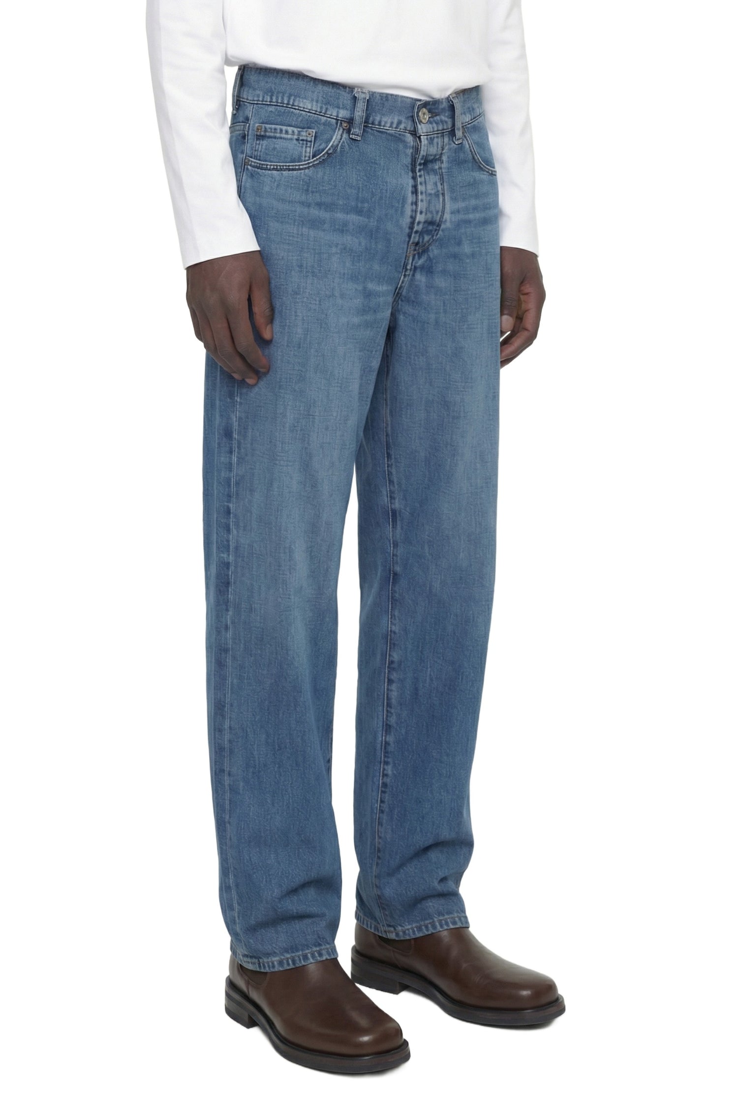 TRC Loose Fit 5 Pocket Jeans man