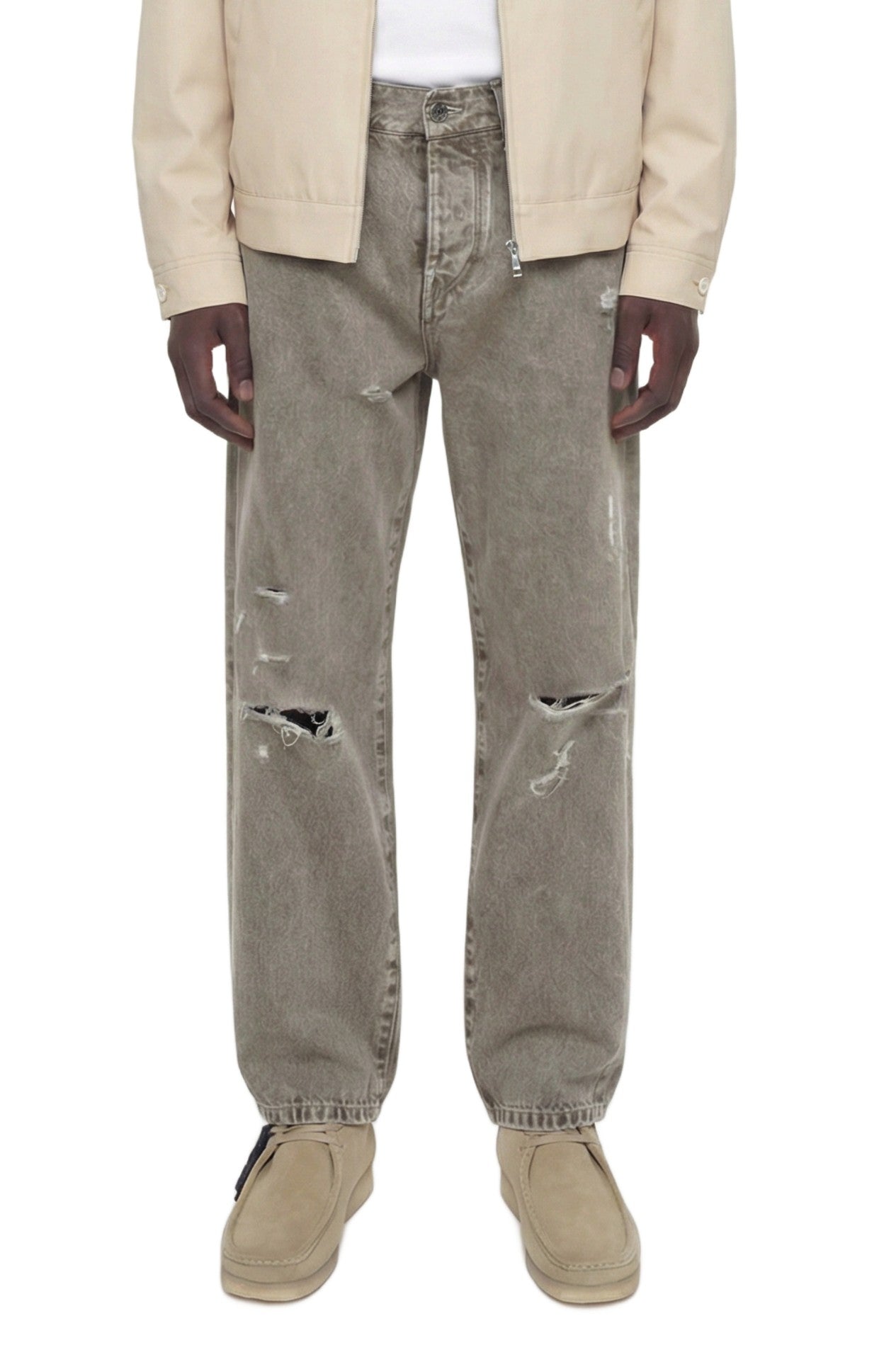 Loose Fit 5 Pocket Jeans